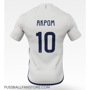 Ajax Chuba Akpom #10 Replik Auswärtstrikot 2023-24 Kurzarm